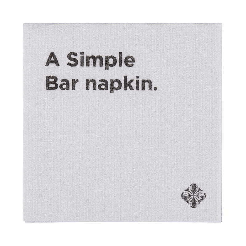 20x20 trykt slitesterkt airlaid papir serviett SJ1201